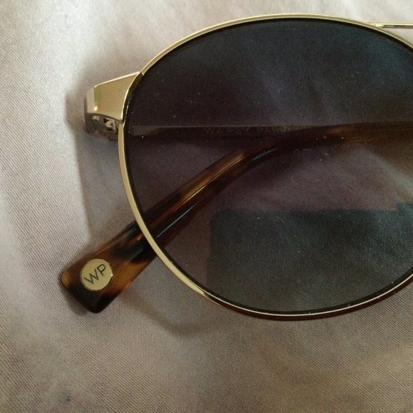 Warby Gold Tone Tortoiseshell Sunglasses Fisher 2407 51 18 140 - Picture 5 of 9